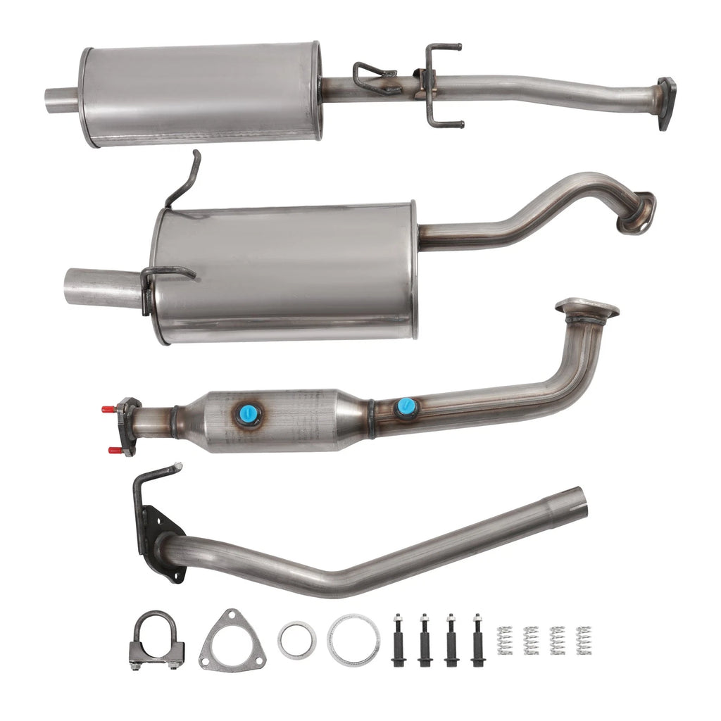 Exhaust System Kit for Honda CR-V 2.4L (2007–2009) - Catalytic Muffler Assembly