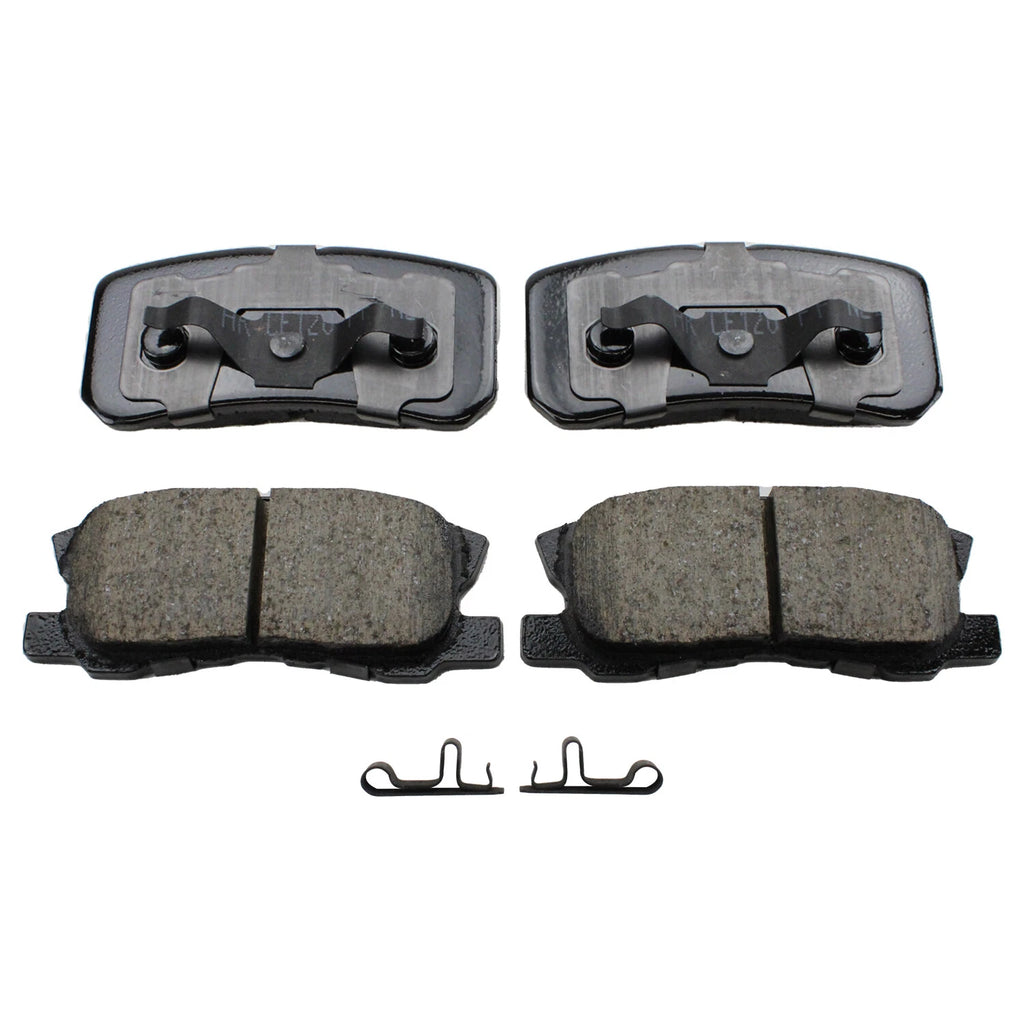 Set of 4 Akebono ProACT Rear Ceramic Brake Pads for Chrysler Dodge Jeep Mitsubishi