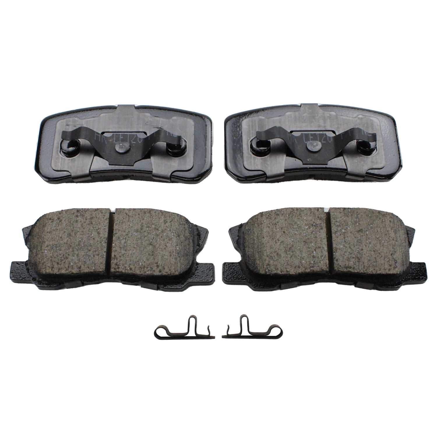 Set of 4 Akebono ProACT Rear Ceramic Brake Pads for Chrysler Dodge Jeep Mitsubishi