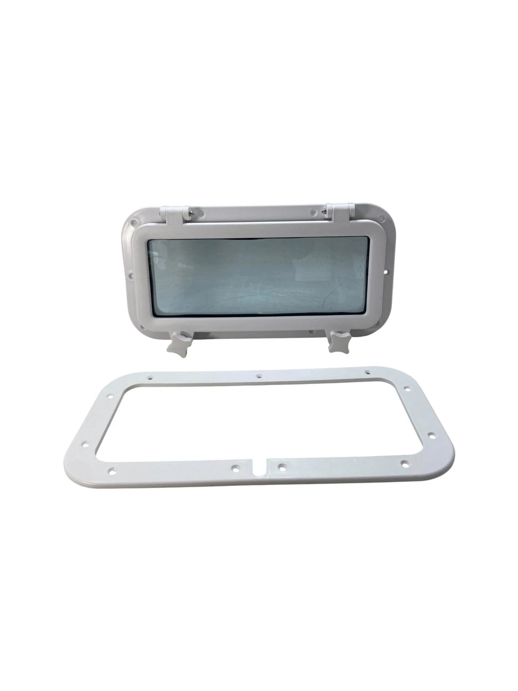 Opening Portlight Porthole for 15 3/4" x 7 7/8" White Plastic