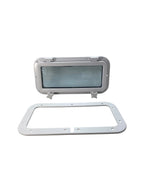 Opening Portlight Porthole for 15 3/4" x 7 7/8" White Plastic