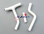 Silicone Y Radiator Hose for YAMAHA YZF250 YZ250F (2010-2013) RED