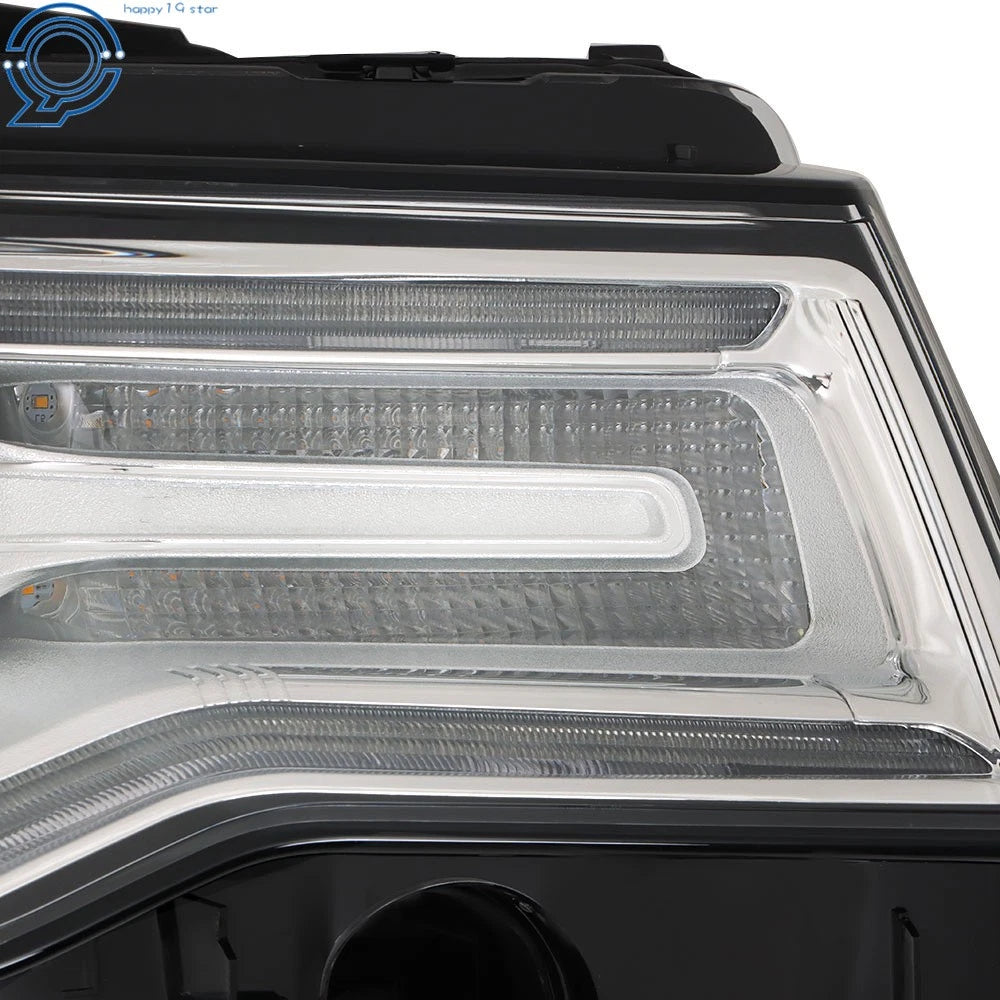 RH Headlight Assembly for Jeep Grand Cherokee (2019–2021) Chrome Xenon DRL