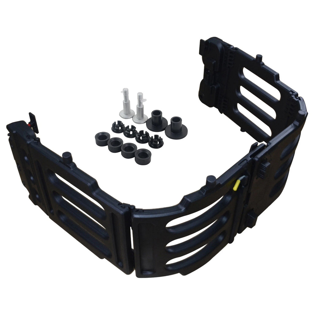 Stowable Bed Extender Kit Black FL3Z99286A40C for Ford F-150 (2015–2020)
