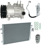 A C Compressor Kit With Condenser Fits Dodge Journey 2.4L (2012–2012)