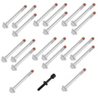Head Bolt Set for Cadillac Escalade GMC Sierra 1500 Yukon (2002–2020)