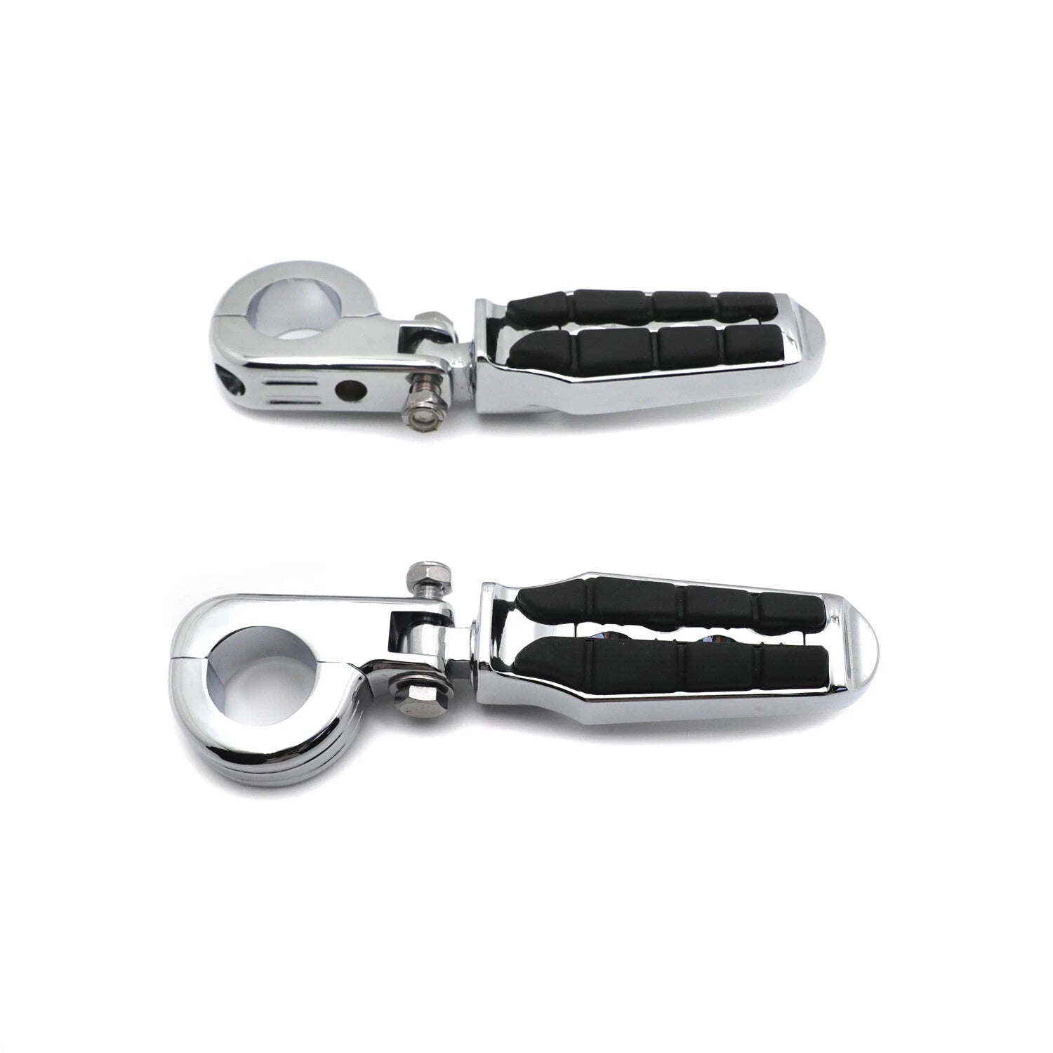 1 1/4" Highway Saddle Offset Mount P Clamp Foot Peg for Harley Sportster