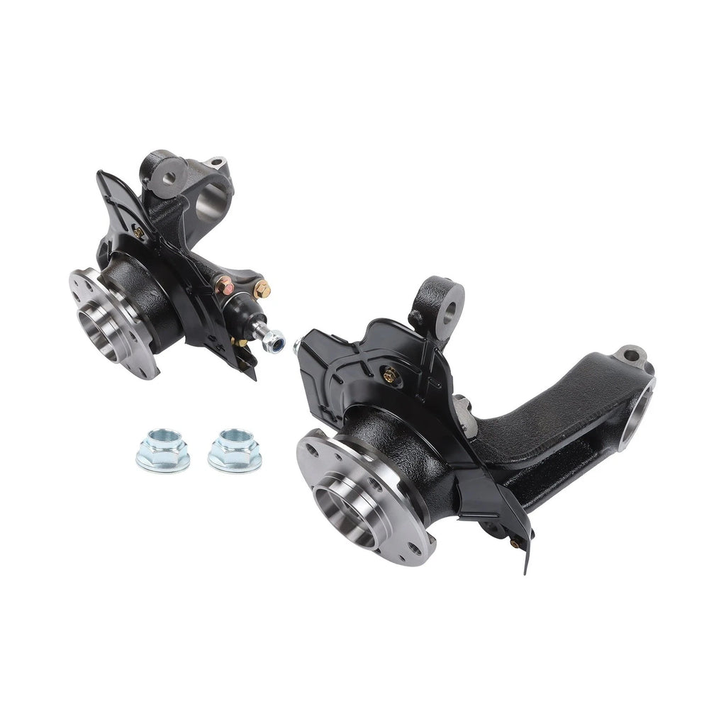 Pair Front Steering Knuckle & Hub Bearing for Ram ProMaster (2014–2020)
