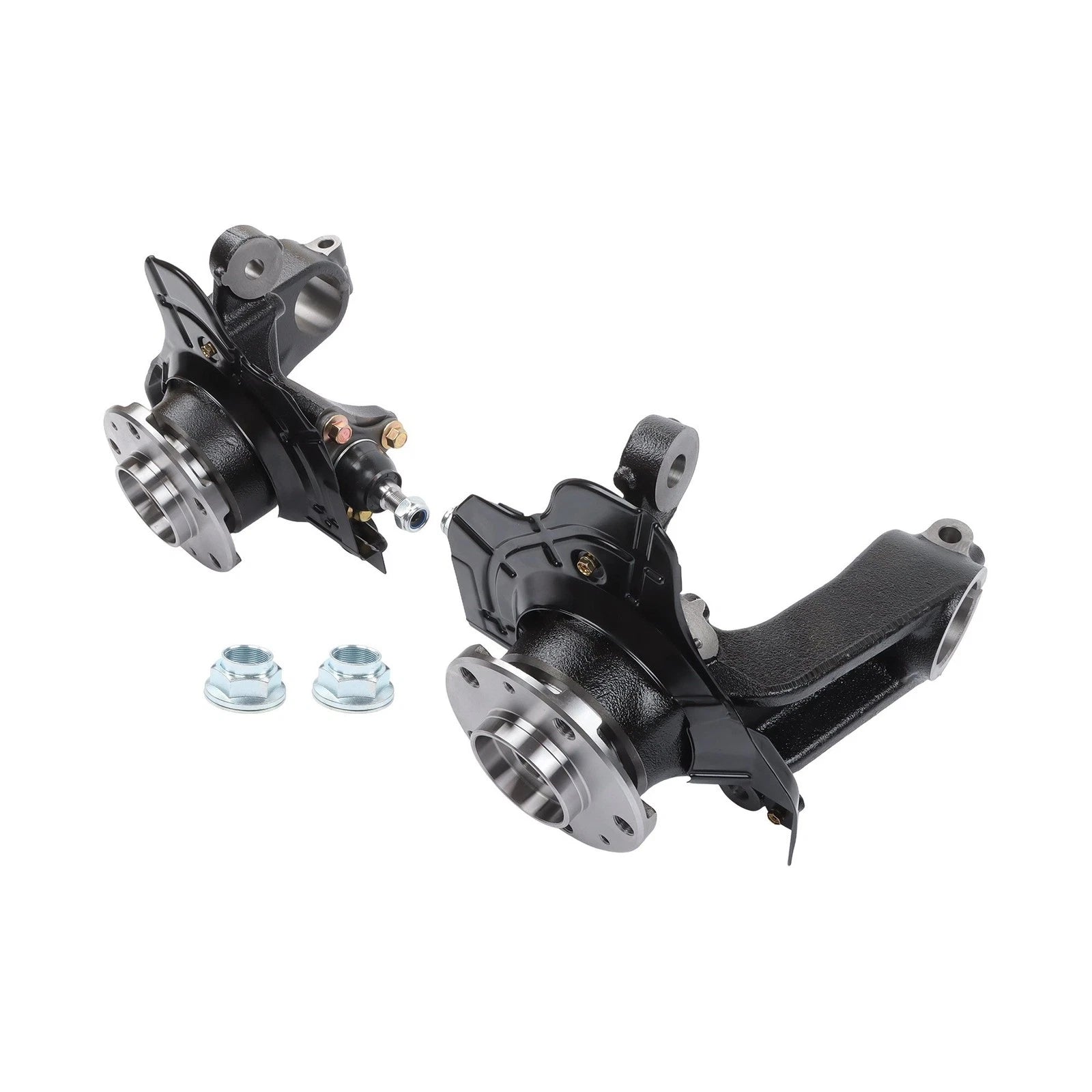 Pair Front Steering Knuckle & Hub Bearing for Ram ProMaster (2014–2020)
