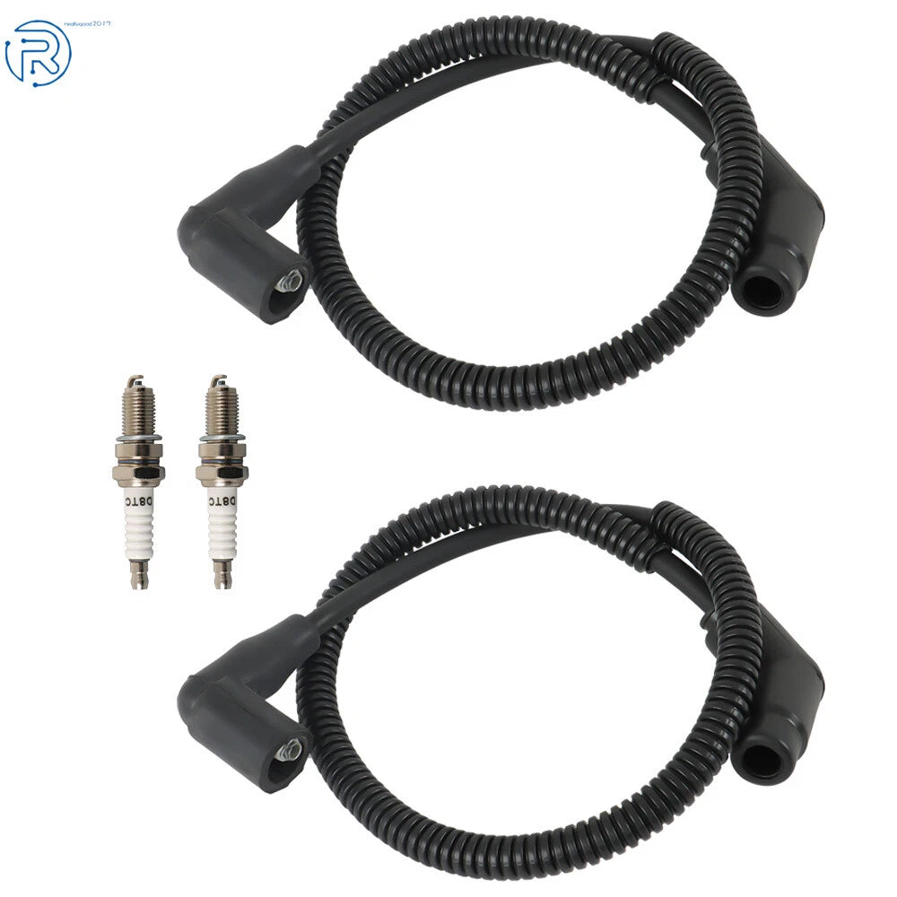 Spark Plug & Wire Cap 15in/24.4in 420265248 for Bombardier Traxter 500 (1999–2005)