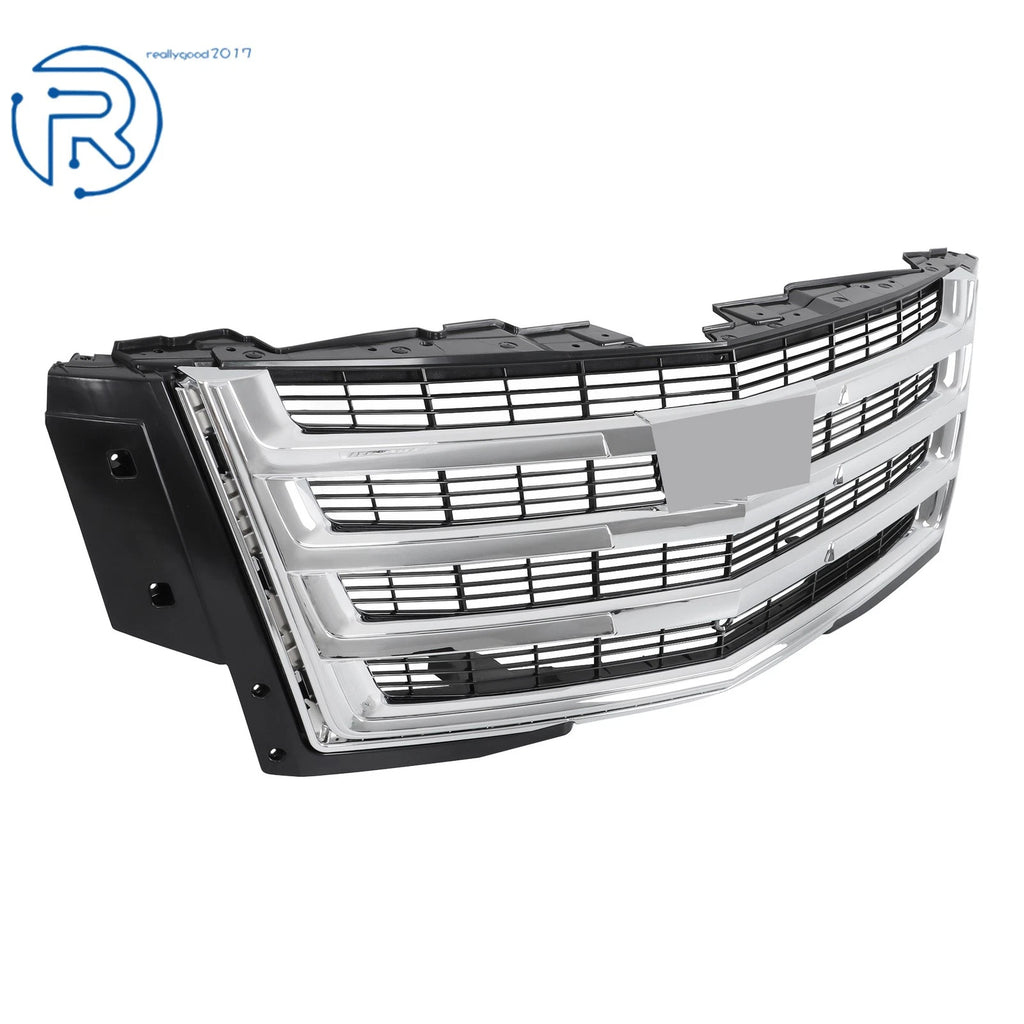 Chrome Front Upper Mesh Grille for Cadillac Escalade Sport (2015-2020)