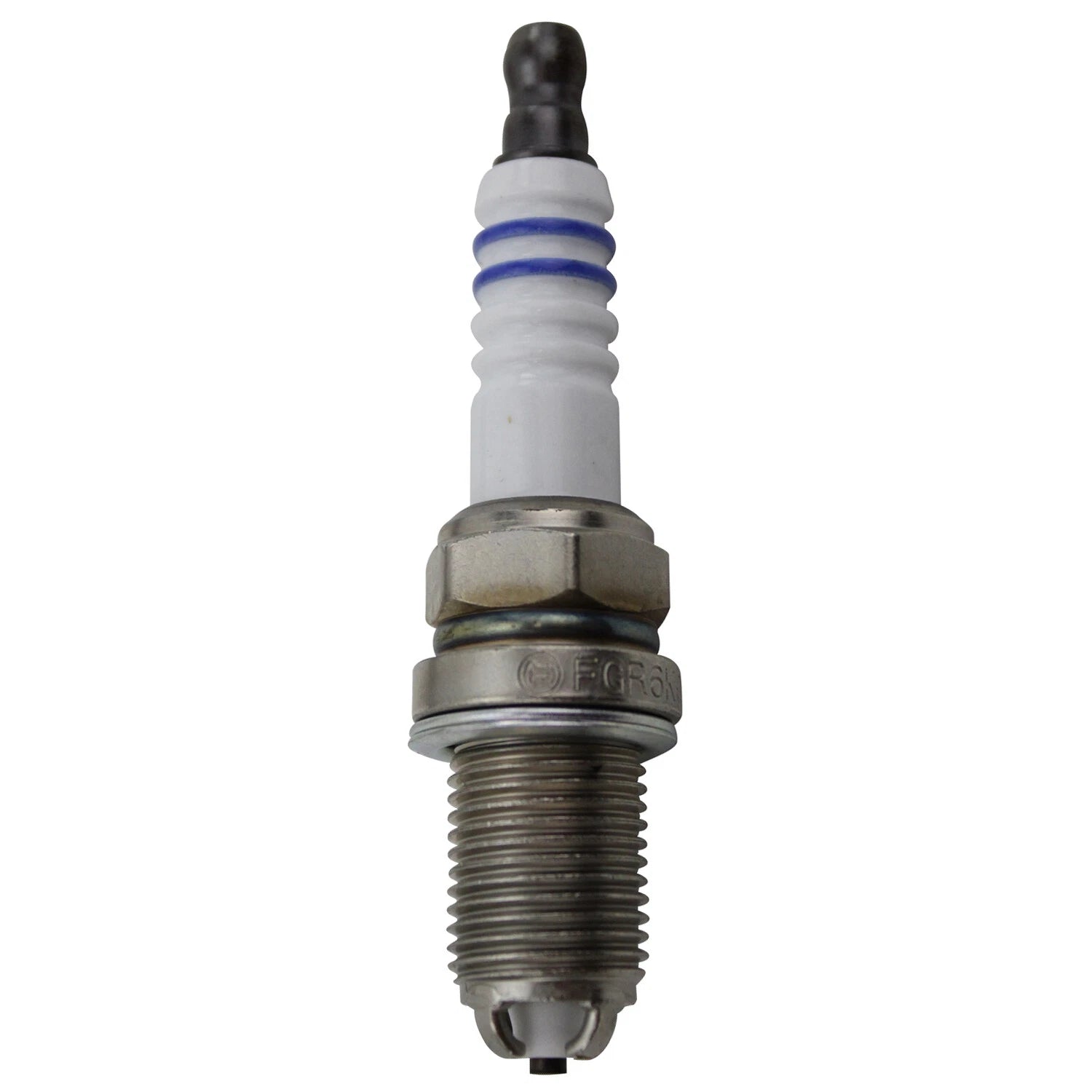 Pre-Gapped Spark Plug Set of 4 for Audi S6, Porsche 911, Boxster, Cayenne (Bosch FGR6KQE)