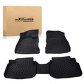 Carpet Floor Mats for Subaru WRX (2022–2024) Black TPE Rubber All Weather