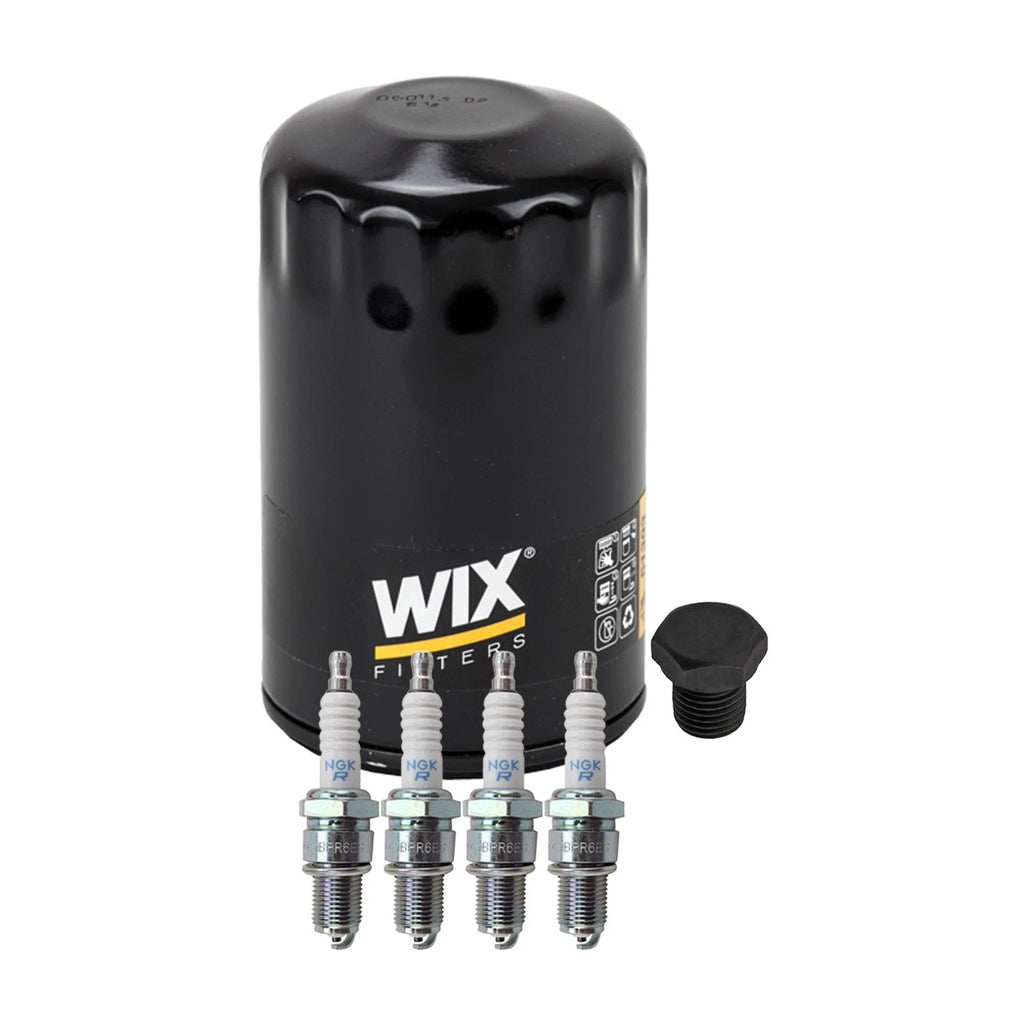 Wix Engine Oil Filter & NGK Spark Plugs Set for 4000 1.7L L4 SOHC