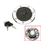 Fuel Gas Tank Cap Cover Lock w/ Keys for Kawasaki Ninja 250 250R EX250 (1988–2007)