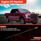 Oil Dipstick No. 921256 for Ford F-150 (2004–2006) Yellow 1Pc