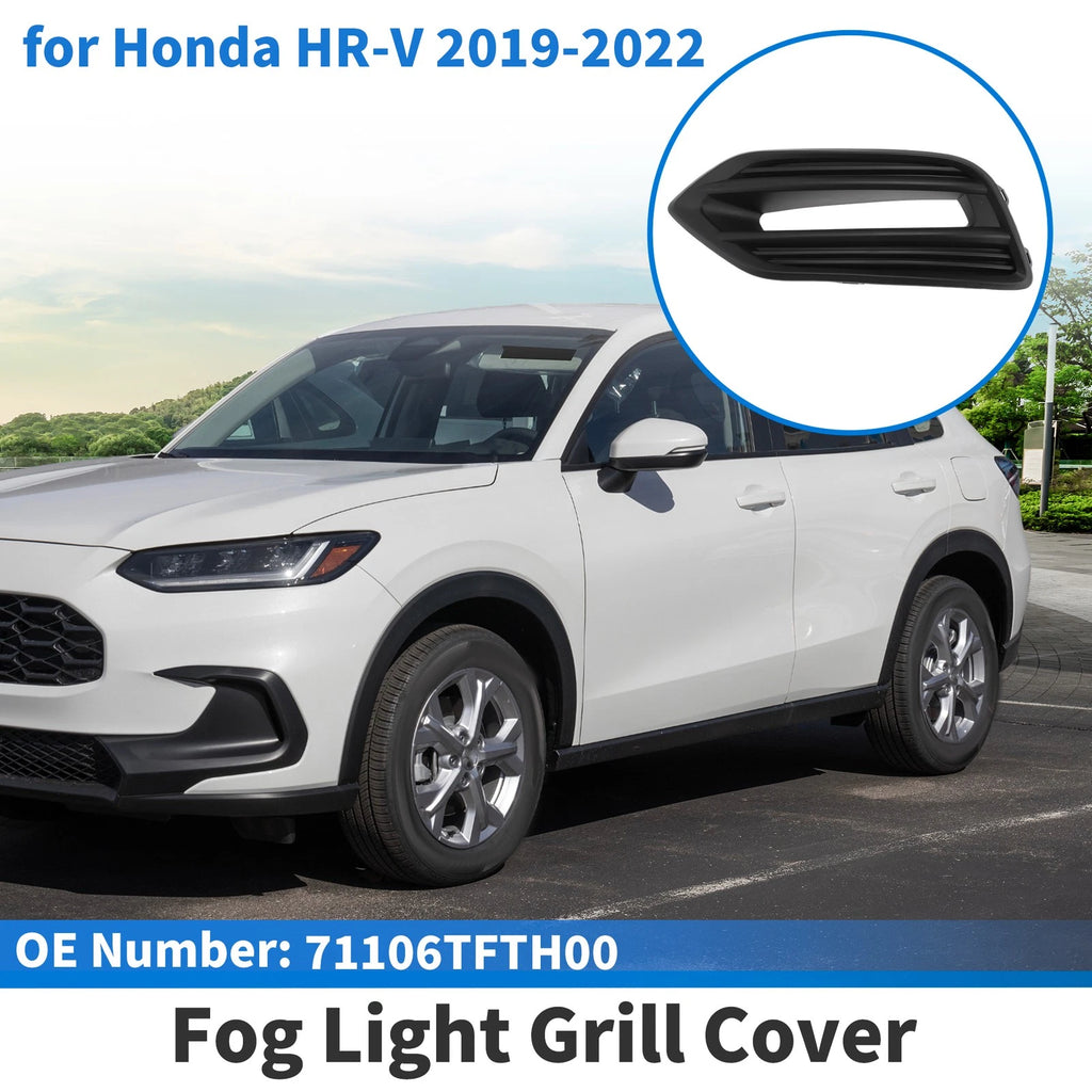 Front Left Fog Light Grill No. 71106TFTH00 for Honda HR-V (2019–2022)
