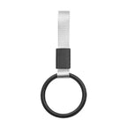 Black Round JDM Tsurikawa Ring Handle Strap for Train Bus Drift Charm