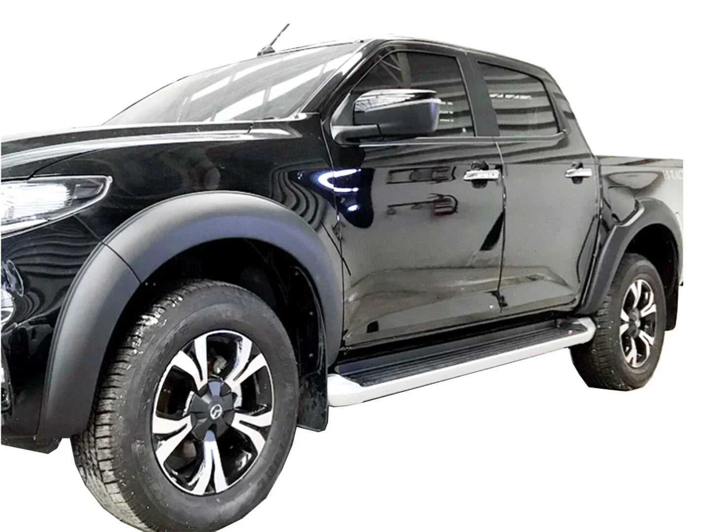 Front Matte Black Fender Flares for MAZDA BT-50 TF (2021-2022)