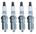 Set of 4 Spark Plugs for Ford Taurus Tempo Mazda 6 B2300 Mercury Lynx (1990–2005)
