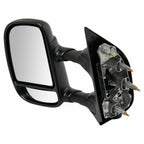 Left Manual Door Mirror for Ford E-150 E-250 E-350 E-450 E-550 (2003-2016)