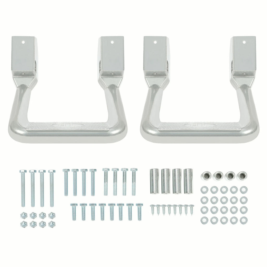 2Pcs Side Steps Nerf Bars for Truck/SUV/Pickup (Aluminum)