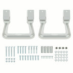 2Pcs Side Steps Nerf Bars for Truck/SUV/Pickup (Aluminum)