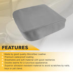Console Lid Armrest Cover for Dodge RAM 1500 2500 3500 (2002–2008) Gray Leather