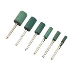 Set of 6 Cylinder Rubber Head Grinding Polishing Tools for Rotary Drill