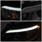 Pair LED DRL Bar Projector Headlights for Kia Sorento (2014–2015)