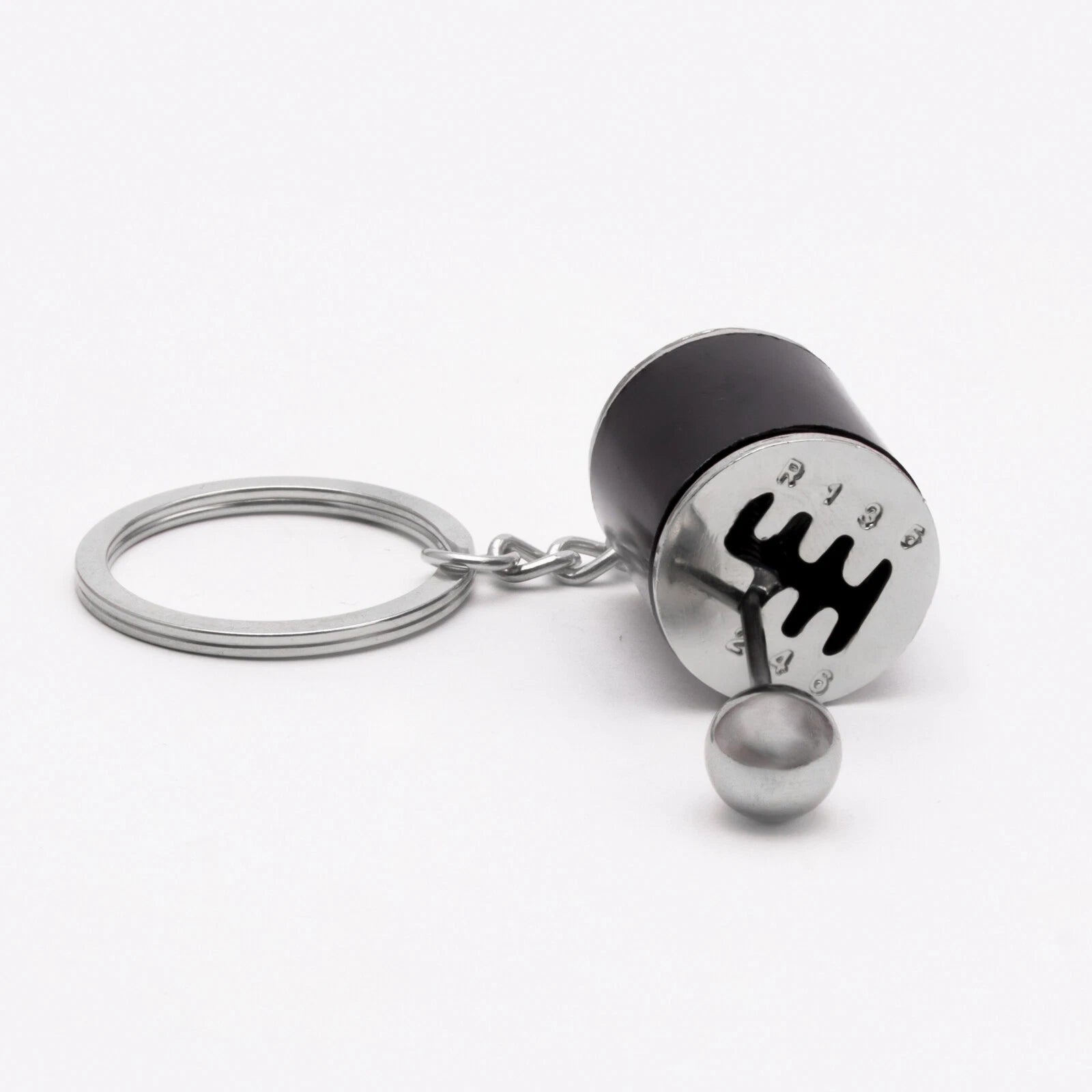 Gear Shift Knob Stick Box for Universal 6-Speed Keychain Ring Fit (2010-2025)
