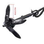 2PC Folding Anchor Set for Grapnel Boat Marine Kayak (0.7KG)