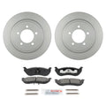 Bosch Rear Disc Brake Rotors & Ceramic Brake Pads Kit for Ford Explorer (2002–2010)