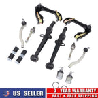 Set of 12 Front Upper Lower Control Arm Tie Rod Ball Joint for Honda Accord