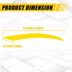 2X Headlight DRL Tint Vinyl Overlay Kit Amber for Lexus IS (2021–2025)