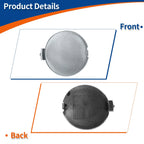 Rear Left Tow Hook Cover for Mazda 6 Atenza (2018–2021) Silver Tone