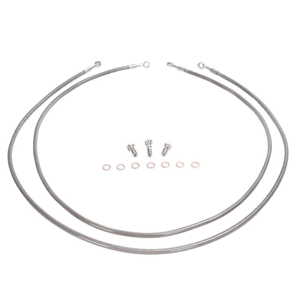 Front Braided Racing Brake Line for Yamaha Blaster 1989–2006