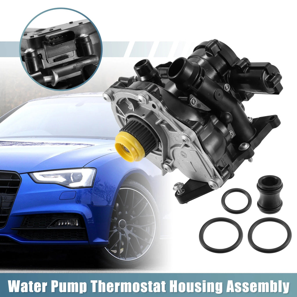 Water Pump Thermostat Housing Assembly 06L121011B for Audi A3 A4 A5 S3 TT (2006–2019)