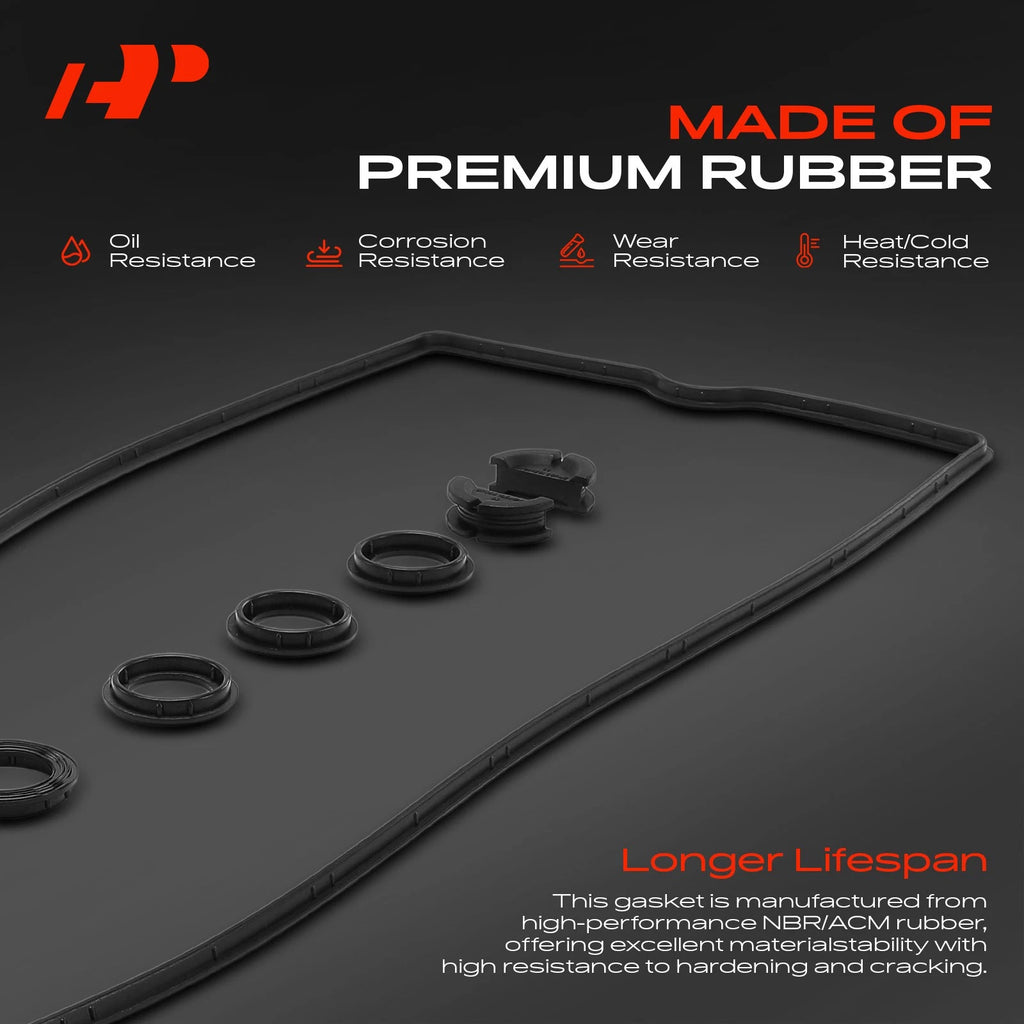 Engine Valve Cover Gasket Set for Mercedes-Benz C280 E320 S320 (1994–1997)