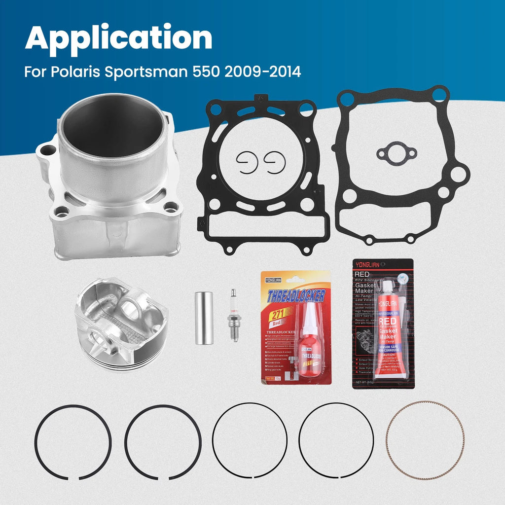 Top End Gaskets for Polaris Sportsman 550 XP EPS (2009–2014)