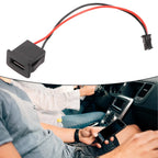 USB Female Base 2P Socket for All Vehicles (Universal Fit)