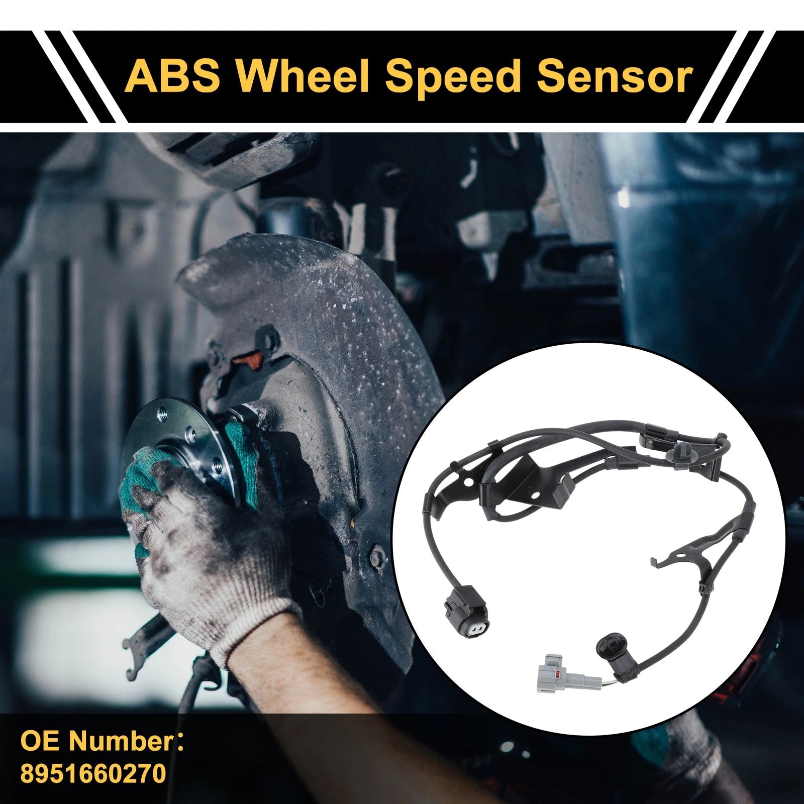 ABS Wheel Speed Sensor for Toyota FJ Cruiser (2007–2014) No. 8951660270