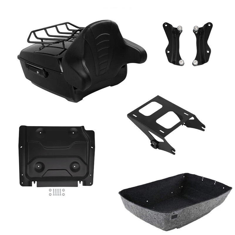 Trunk Backrest Mount Plate for Harley CVO Street Glide (2014–2026)