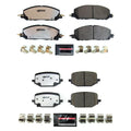 PowerStop Z36 Carbon-Fiber Ceramic Disc Brake Pads Kit for Ford Explorer (2011–2019)