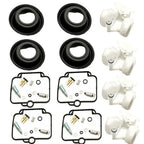 4x Carburetor Diaphragm Rubber for Suzuki Katana (1991–1993)