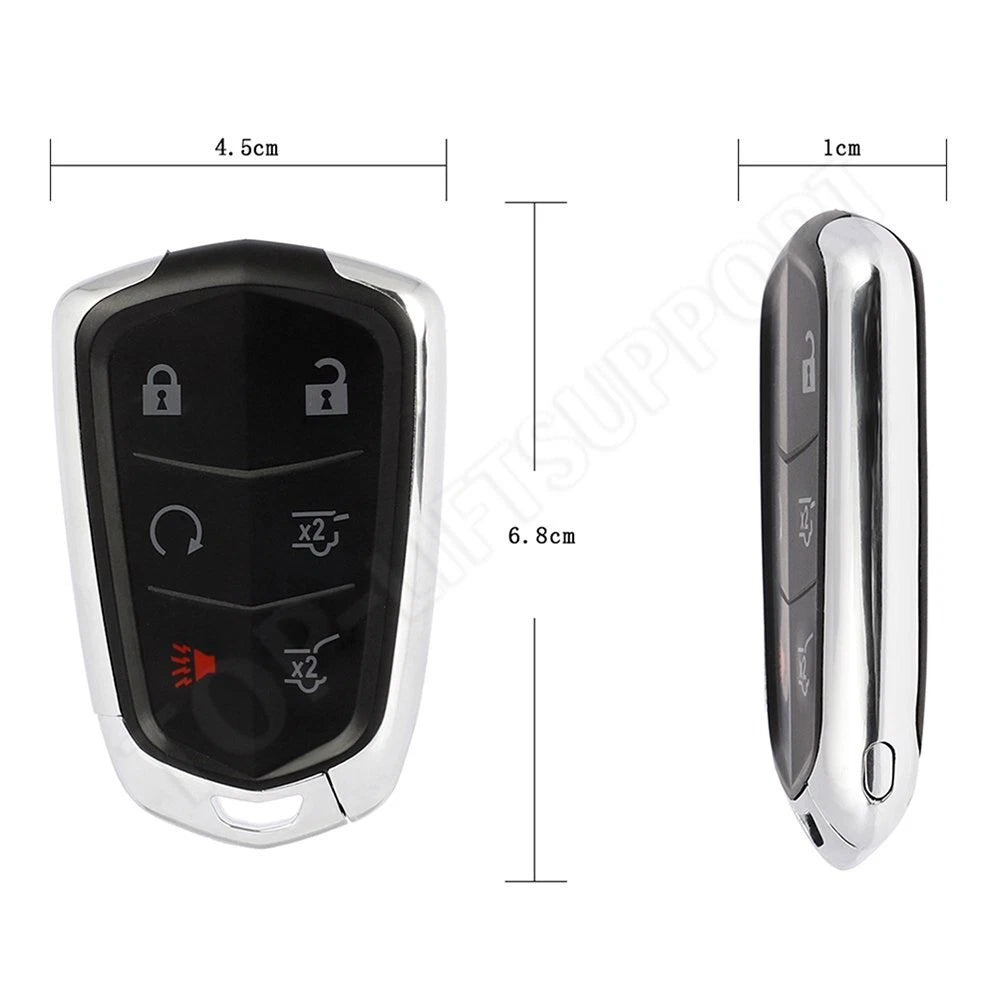 Smart Remote Key Fob for Cadillac Escalade (2015–2020) 6 Buttons