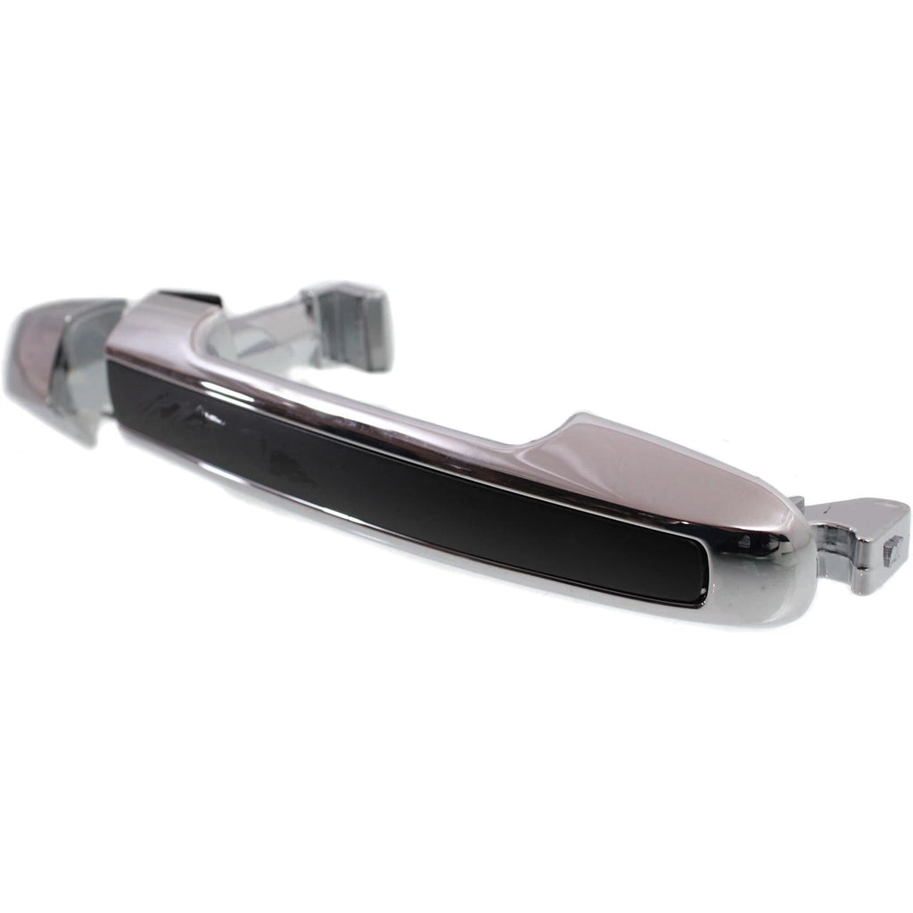 Front Outer Door Handle with Chrome Black Insert for Hyundai Sonata (2006–2010)