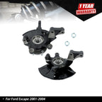Set of 2 Steering Knuckle Assemblies for Ford Escape (2001–2004)