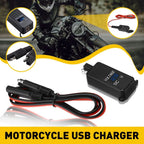 Dual USB Motorcycle Charger for Motorbike (Universal Fit)
