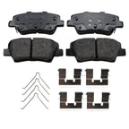 Set of 2 DuraGo Rear Rotors & Akebono ProACT Ceramic Pads for Elantra GT (2013–2017)